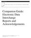 HP SYSTEMS UNIT. Companion Guide: Electronic Data Interchange Reports and Acknowledgements