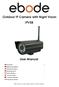 Outdoor IP Camera with Night Vision IPV58