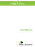 Visage 7 Client. User Manual
