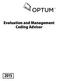Evaluation and Management Coding Advisor