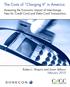 The Costs of Charging It in America: Assessing the Economic Impact of Interchange Fees for Credit Card and Debit Card Transactions