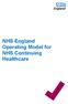 NHS England Operating Model for NHS Continuing Healthcare