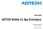 ADTECH Mobile for App Developers