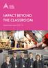 IMPACT BEYOND THE CLASSROOM. Social impact report 2013 / 14