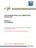 THE INTERNATIONAL SKI COMPETITION RULES (ICR)