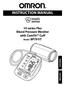 INSTRUCTION MANUAL. 10 series Plus Blood Pressure Monitor with ComFit TM Cuff. Model BP791IT ESPAÑOL ENGLISH