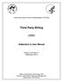 RESOURCE AND PATIENT MANAGEMENT SYSTEM. Third Party Billing (ABM) Addendum to User Manual. Version 2.6 Patch 11 September 2013