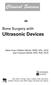 Clinical Success. Ultrasonic Devices. Marie Grace Poblete-Michel, DMD, MSc, DCD Jean-François Michel, DDS, PhD, DCD