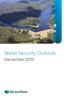 Purpose of the water security outlook