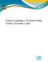 Guide to Completing a VAT Return Filing Version 3: November 1, 2015