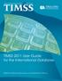 TIMSS 2011 User Guide for the International Database