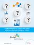 The 5 Questions You Need to Ask Before Selecting a Business Intelligence Vendor. www.halobi.com. Share With Us!