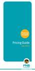 Personal Account. Pricing Guide. July 2013. how can we help you?