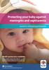 Protecting your baby against meningitis and septicaemia