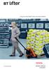 www.toyota-forklifts.eu Long-Life Hand Pallet Trucks and Hand Stackers