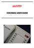 VOICEMAIL USER GUIDE