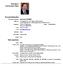 Europass Curriculum Vitae