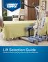 Lift Selection Guide