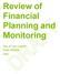 Review of Financial Planning and Monitoring. City of York Council Audit 2008/09 Date