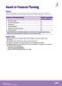 Award in Financial Planning