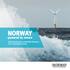 NORWAY NORWAY. -powered by nature. We help generate sustainable business from renewable energy ENERGY AND ENVIRONMENT