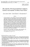 The capacity of local governments to improve business environment: Evidence from Serbia *