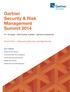 Gartner Security & Risk Management Summit 2014