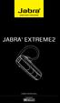JABRA EXTREME2. Jabra USER MANUAL