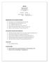 RESUME. Robert J. ALLAIN 409 Gaspé Street Dieppe, New Brunswick E1A 6V8. Home Telephone - (506) 388-2789 Email - oceaniq@rogers.