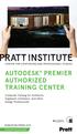 AUTODESK PREMIER AUTHORIZED TRAINING CENTER