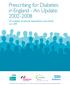 Prescribing for Diabetes in England - An Update: 2002-2008 An analysis of volume, expenditure and trends