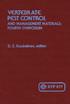 VERTEBRATE PEST CONTROL AND MANAGEMENT MATERIALS: FOURTH SYMPOSIUM