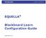 EQUELLA. Blackboard Learn Configuration Guide. Version 6.2