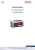 OPERATION MANUAL. 8011 Trotec Speedy 100 / R C12 / C25 / C30 / C45