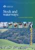 Stock and waterways: A MANAGER S GUIDE