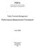 PEFA. Public Expenditure and Financial Accountability. Dépenses publiques et responsabilité financière. Public Financial Management