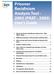 Prisoner Recidivism Analysis Tool - 2005 (PRAT - 2005) User s Guide