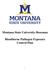 Montana State University-Bozeman. Bloodborne Pathogen Exposure Control Plan