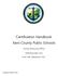 Certification Handbook Kent County Public Schools