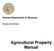 Arizona Department of Revenue. Property Tax Division. Agricultural Property Manual