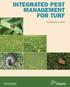 INTEGRATED PEST MANAGEMENT FOR TURF
