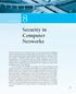 Security in Computer Networks