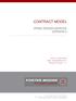 CONTRACT MODEL IPONZ DESIGN SERVICE VERSION 2. Author: Foster Moore Date: 20 September 2011 Document Version: 1.7