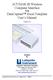 ACUMAR IR Wireless Computer Interface With DataCapture Excel Template User s Manual