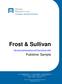 Frost & Sullivan. http://www.marketresearch.com/frost-sullivan-v383/ Publisher Sample