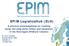 EPIM LogisticsHub (ELH)