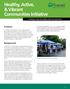 Healthy, Active, & Vibrant Communities Initiative