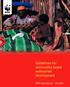 Guidelines for community-based ecotourism development