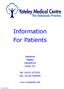 Information For Patients