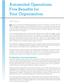 Automated Operations: Five Benefits for Your Organization